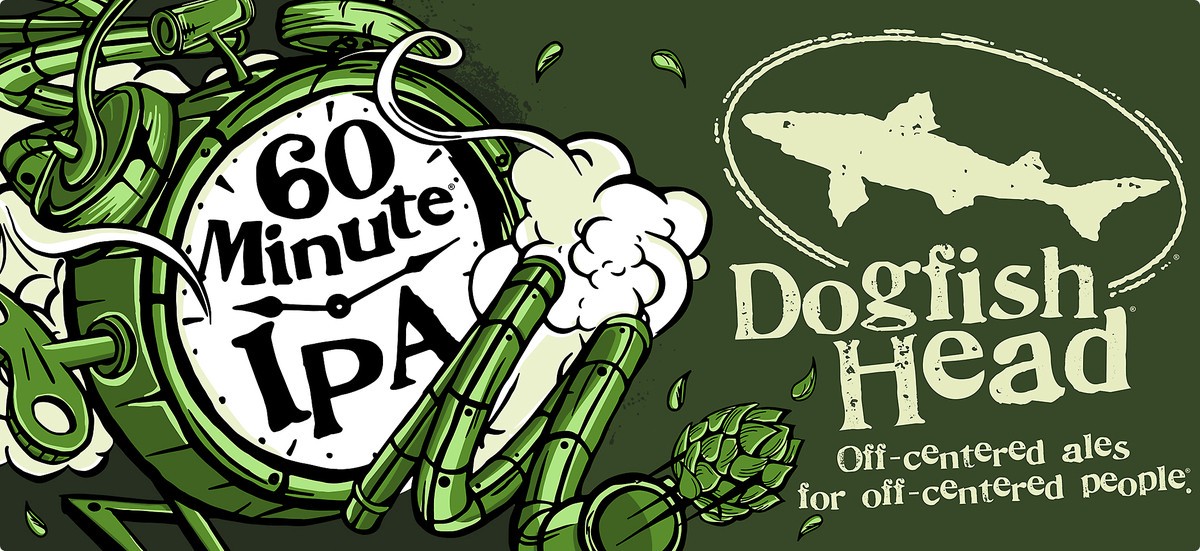 slide 3 of 8, Dogfish Head Beer 60 Minute IPA (12 fl. oz. Can, 12pk.), 12 ct; 12 fl oz