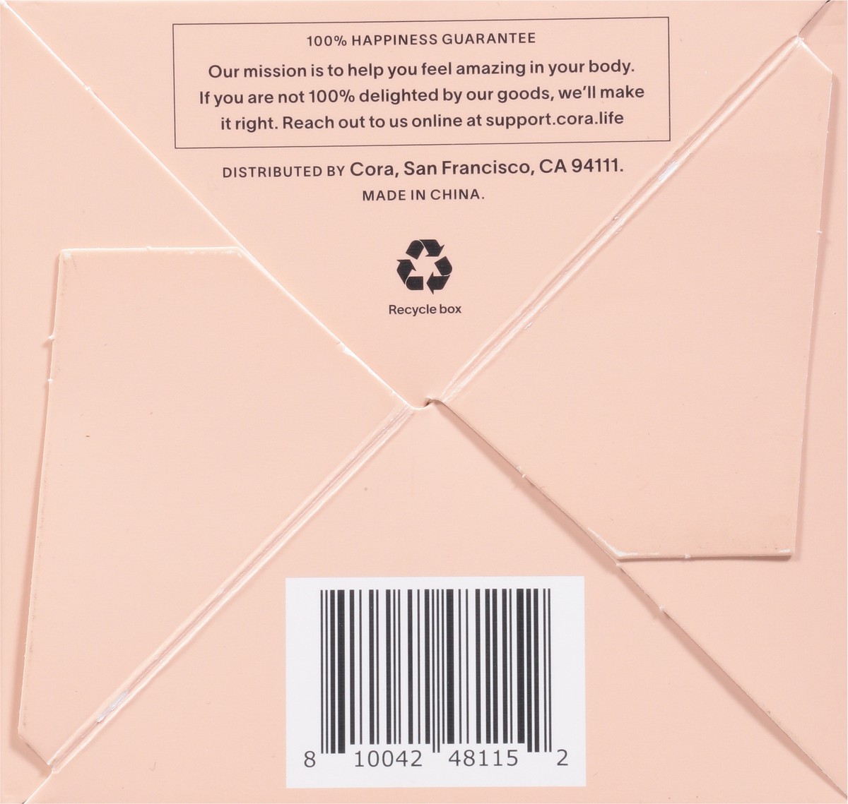 slide 9 of 10, Cora Organic Bladder Liner Extra Long, 30 ct