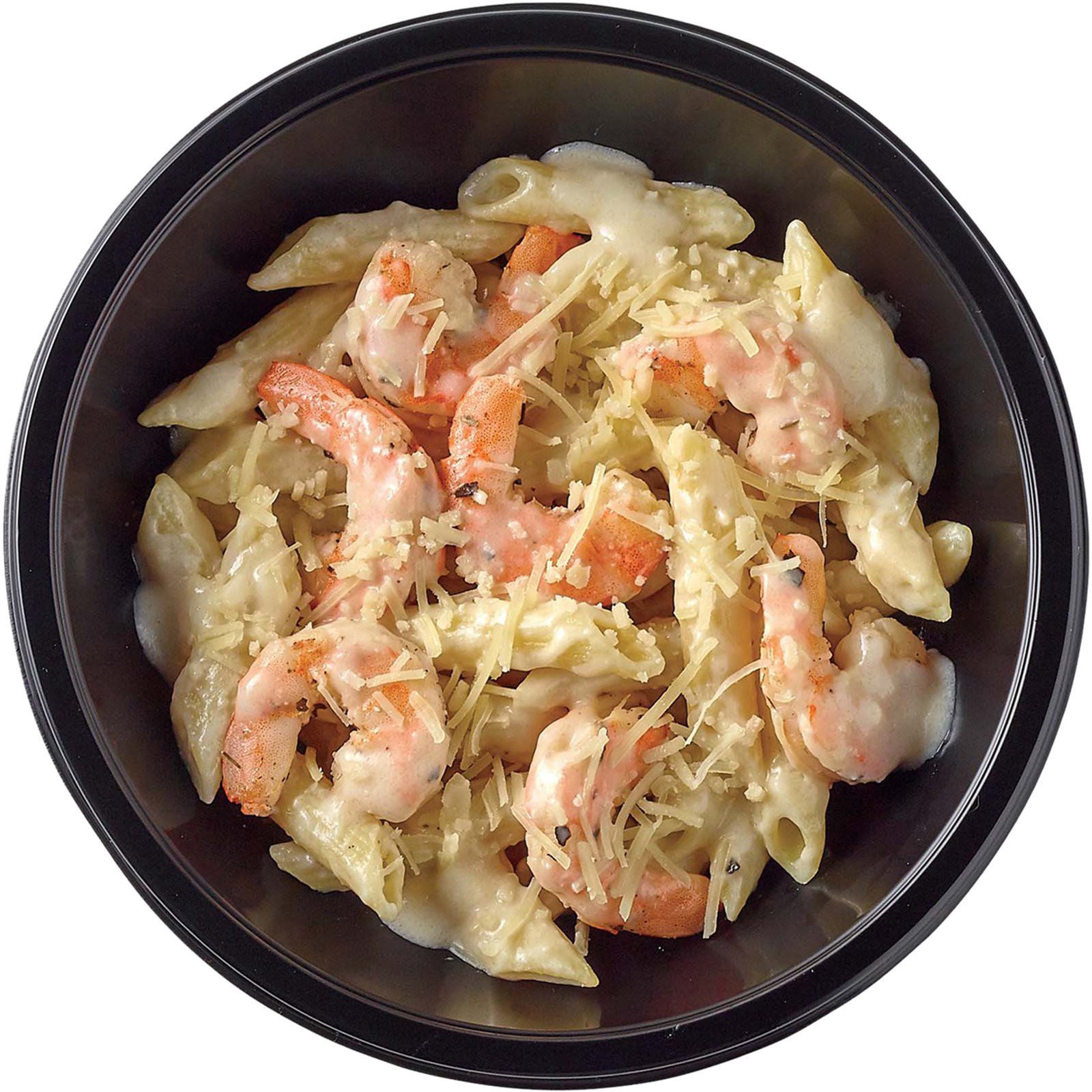 slide 1 of 1, Meal Simple by H-E-B Shrimp Alfredo Bowl, 11 oz