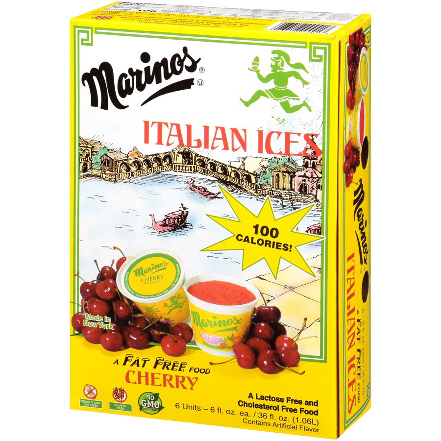 slide 3 of 8, Marino's Ice Cup Cherry, 6 ct; 36 fl oz