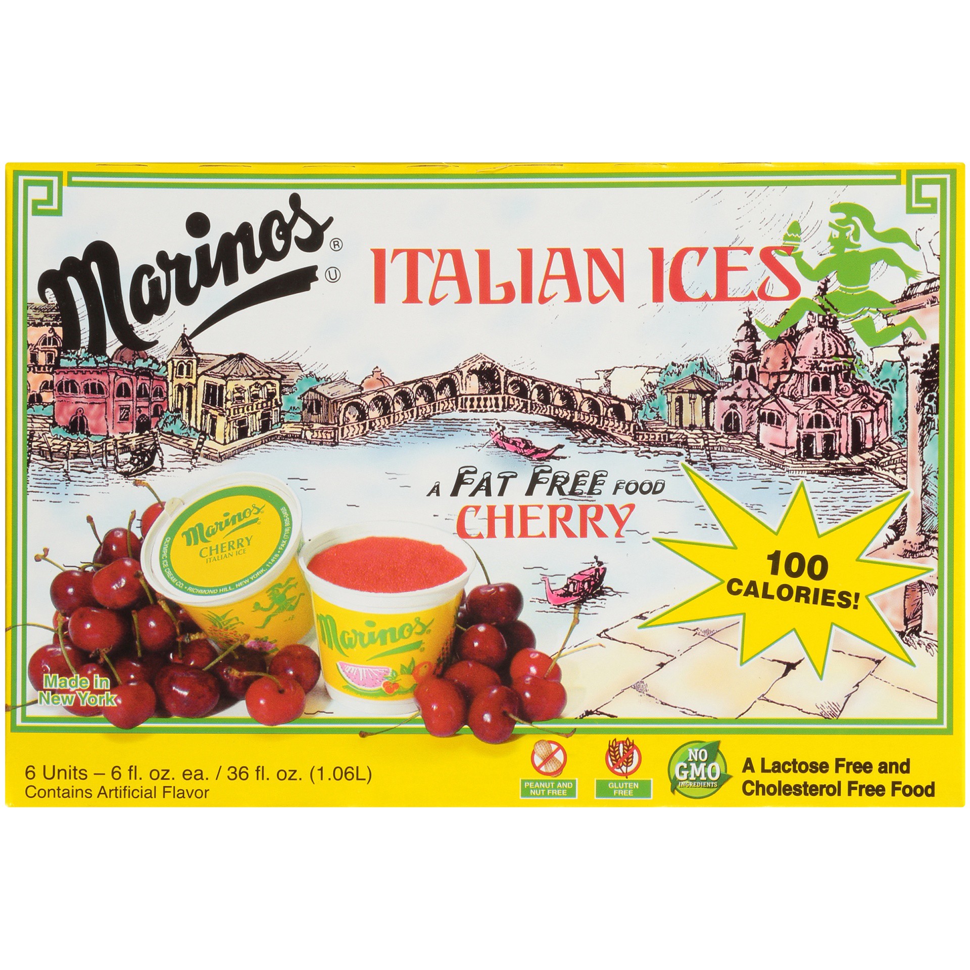 slide 6 of 8, Marino's Ice Cup Cherry, 6 ct; 36 fl oz