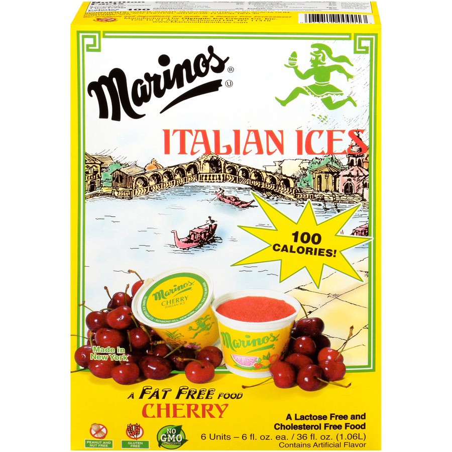 slide 1 of 8, Marino's Ice Cup Cherry, 6 ct; 36 fl oz