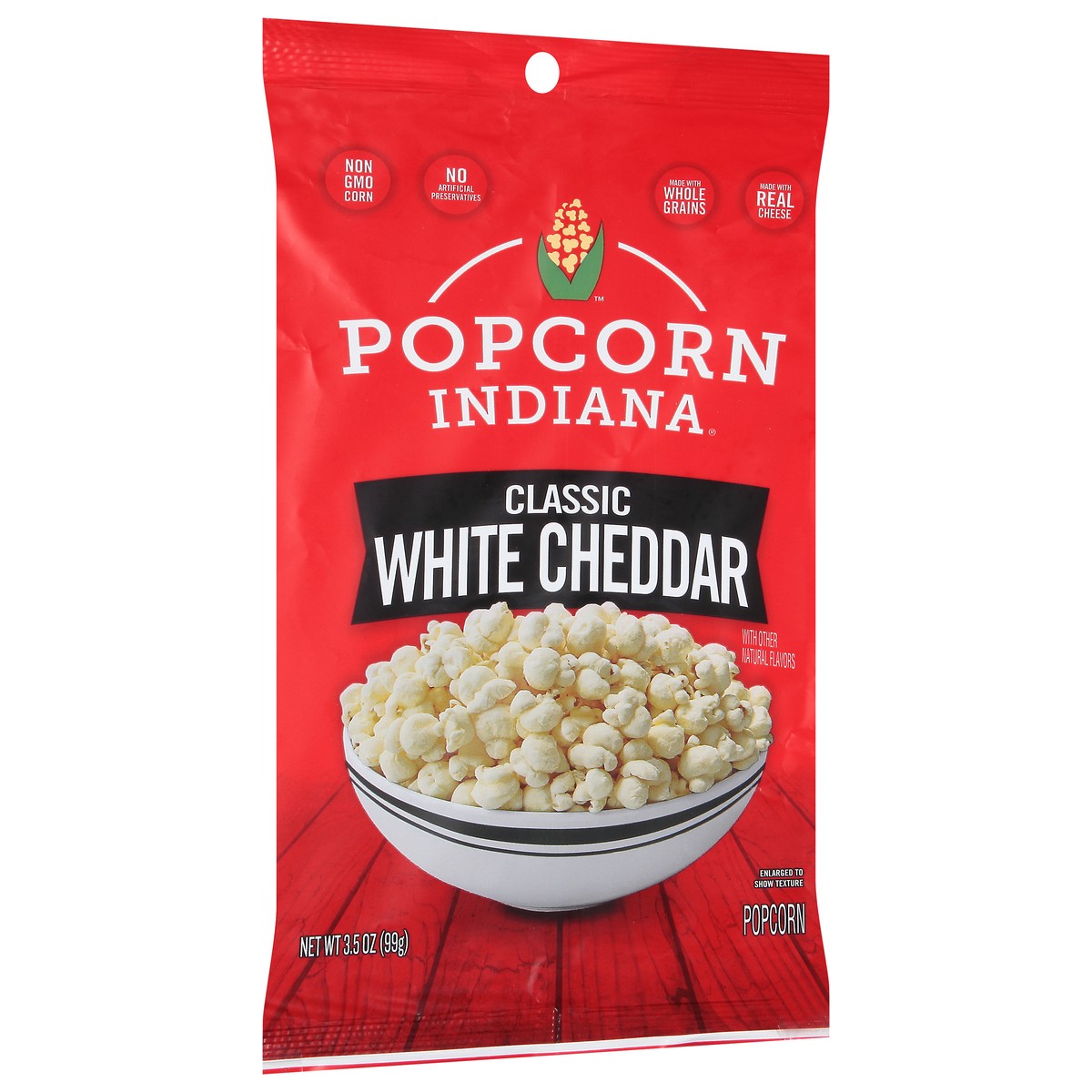 slide 7 of 13, Popcorn, Indiana Classic White Cheddar Popcorn 3.5 oz, 3.5 oz