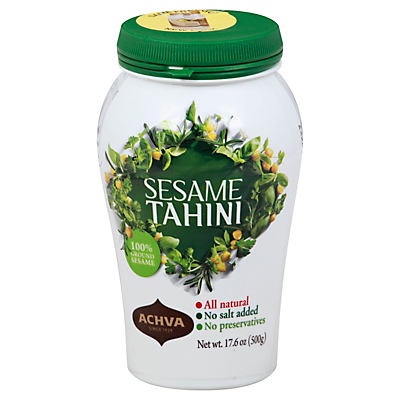 slide 1 of 1, Achva Sesame Tahini Light, 17.6 oz