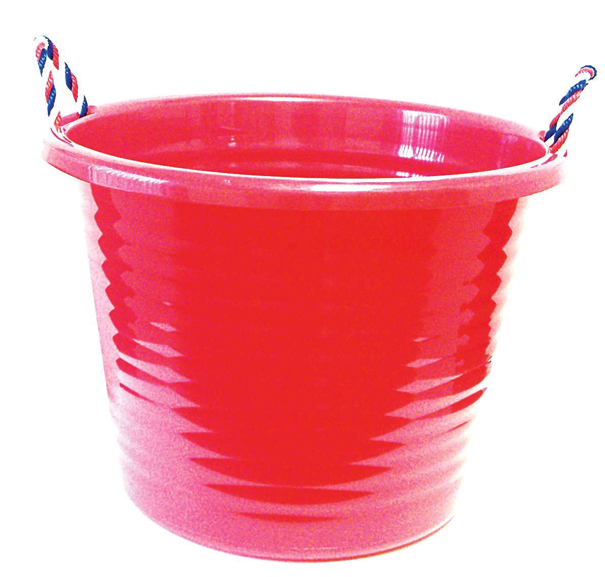 slide 1 of 1, United Solutions Big Tub Tote With Rope Handles Red, 1 ct