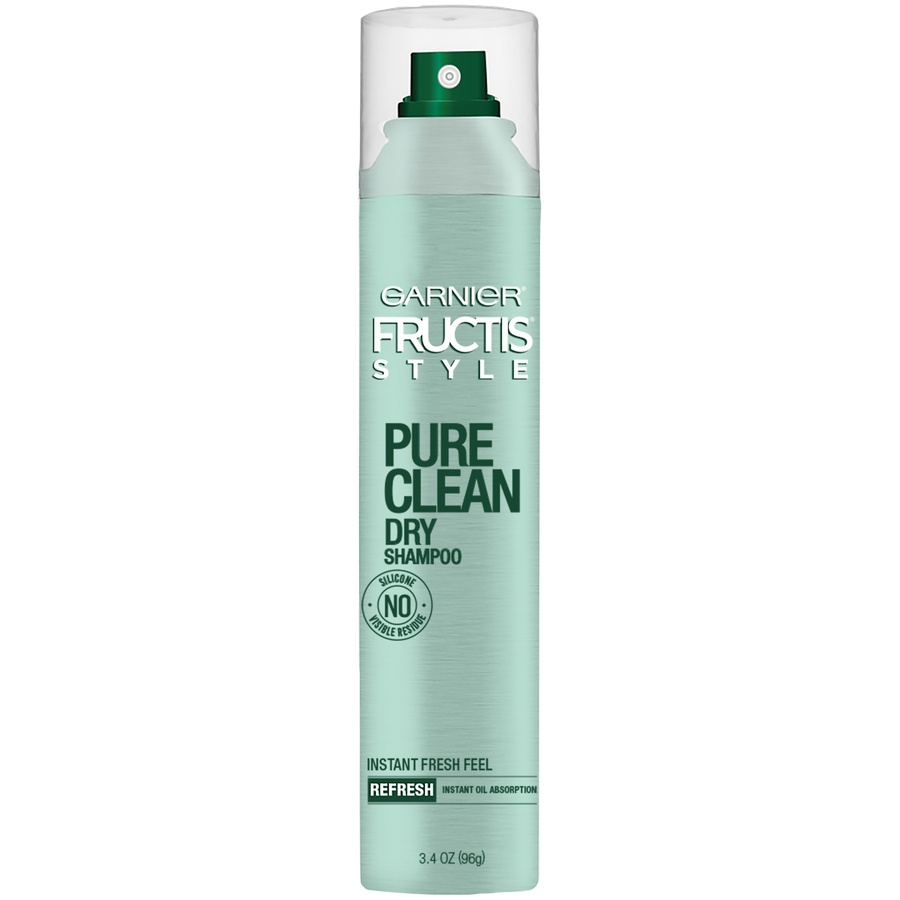 slide 1 of 1, Garnier Fructis Pure Clean Dry Shampoo With Citrus Extract, 3.4 oz