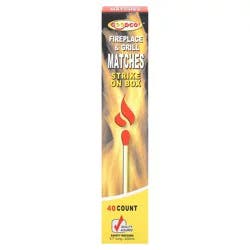 GoodCo Strike on Box Matches - 40 ea