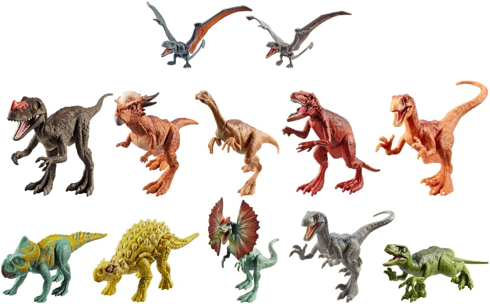 slide 1 of 1, Mattel Jurassic World Attack Dinosaur Pack - Assorted, 1 ct