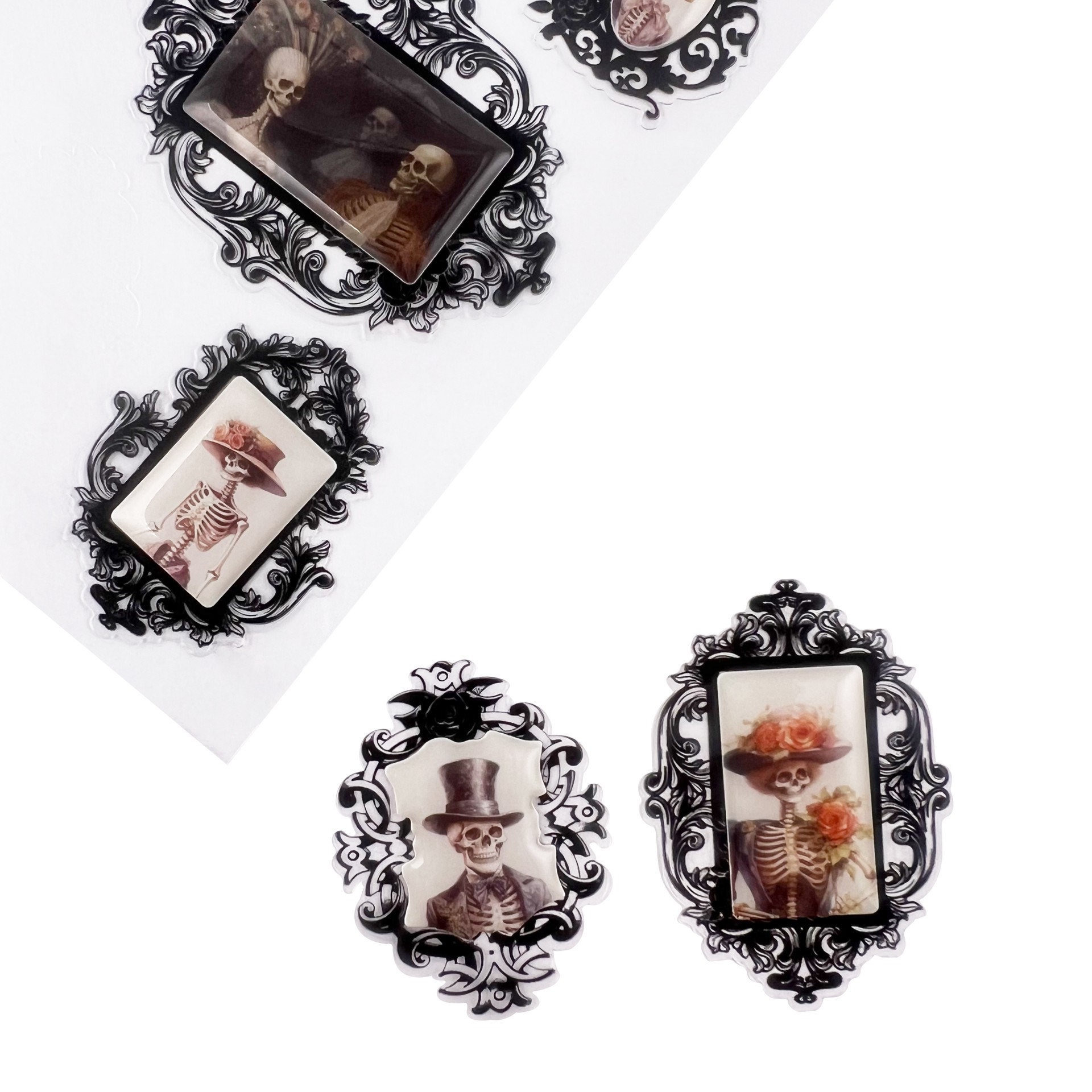 slide 3 of 3, Regency Frame Stickers By Recollections, 4 in x 6 in