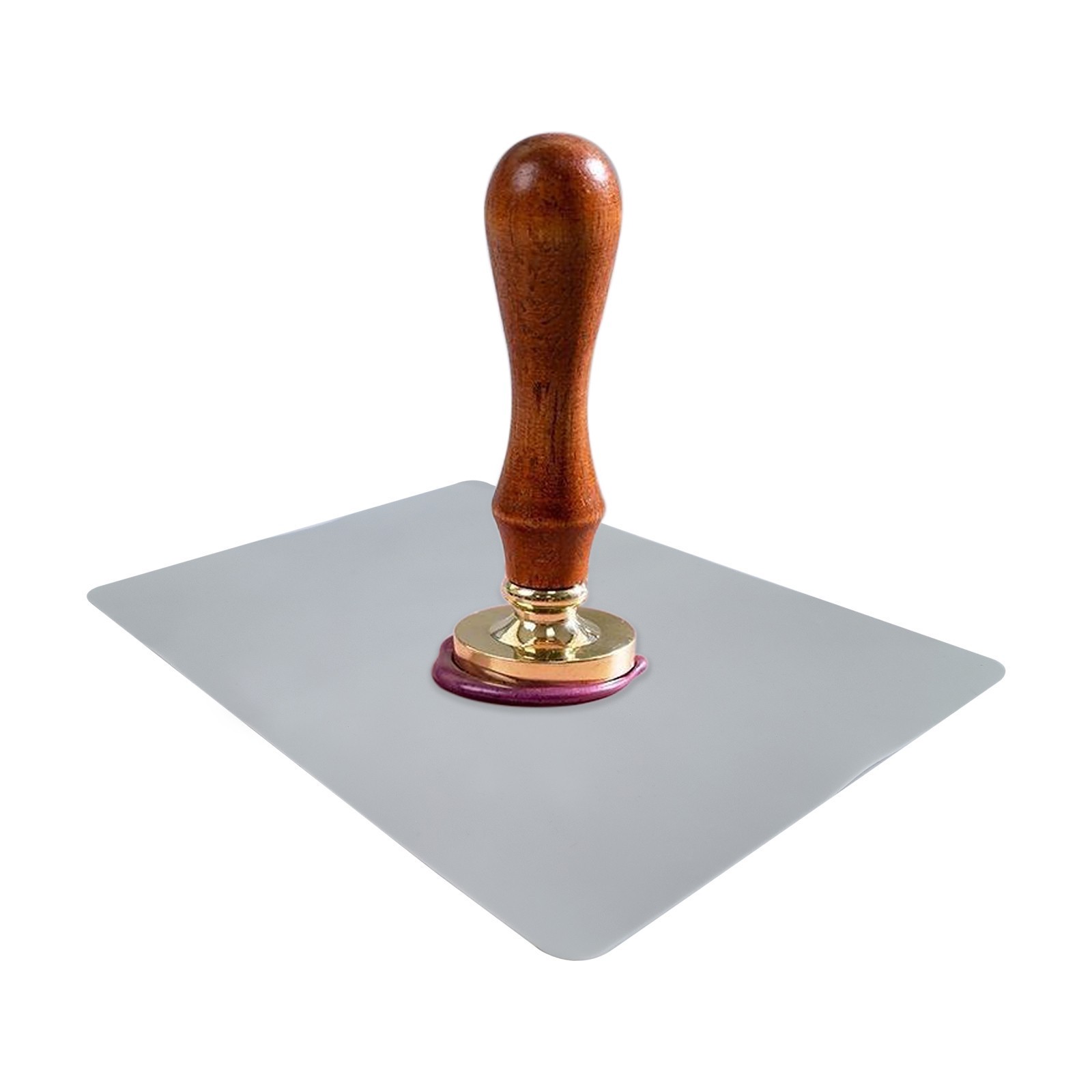 slide 4 of 5, Light Gray Wax Silicone Mat By Recollections, 8 in x 6 in