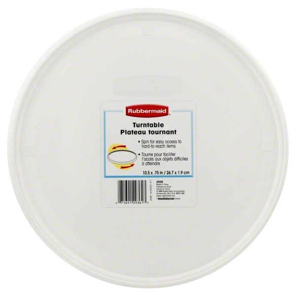 slide 1 of 1, Rubbermaid Turntable, 1 Each, 1 ct