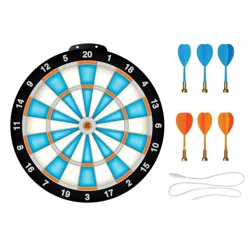 Cipton LED Magnetic Dartboard Set - 8 pc