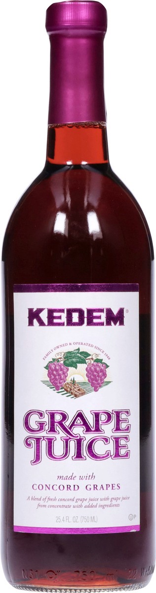 slide 6 of 9, Kedem Concord Grape Juice 25.4Oz, 25.4 oz