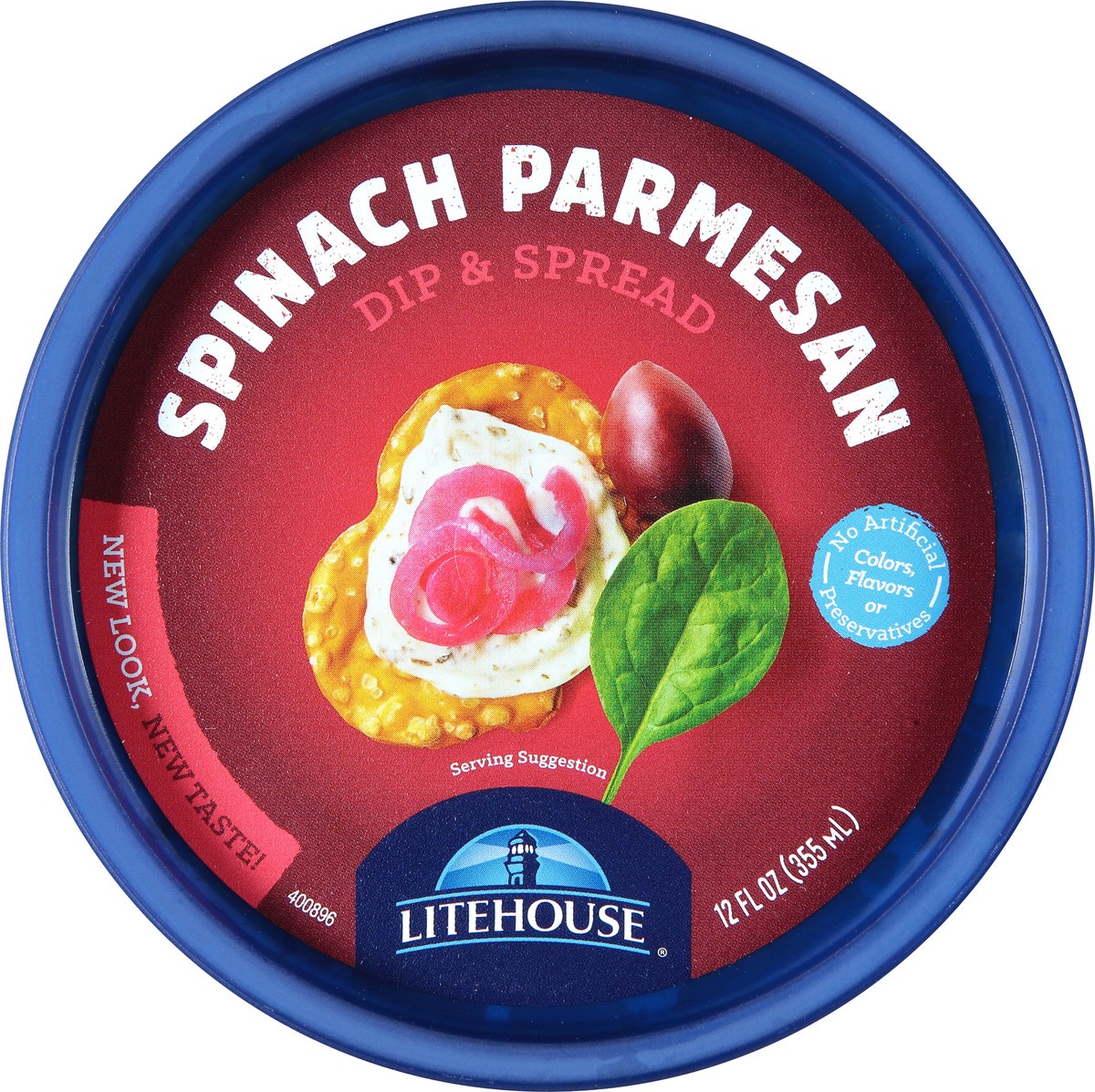 slide 8 of 11, Litehouse Spinach Parmesan Dip & Spread 12 fl oz, 12 fl oz