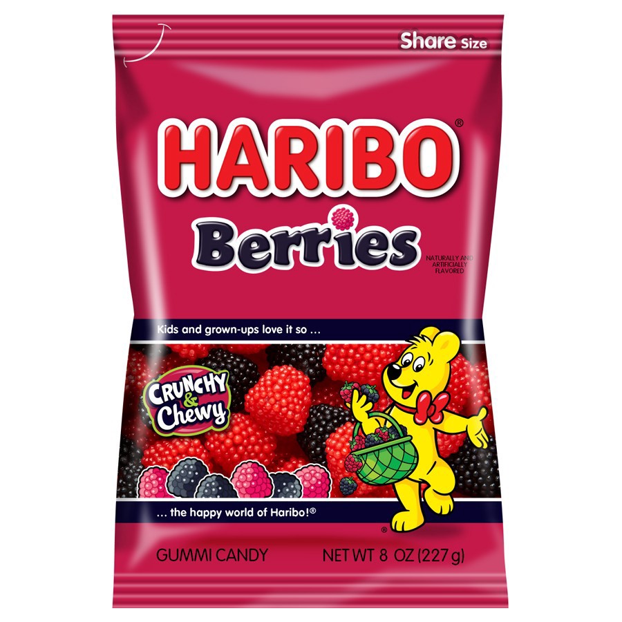 Haribo Berries Gummi Candy 8 oz Shipt