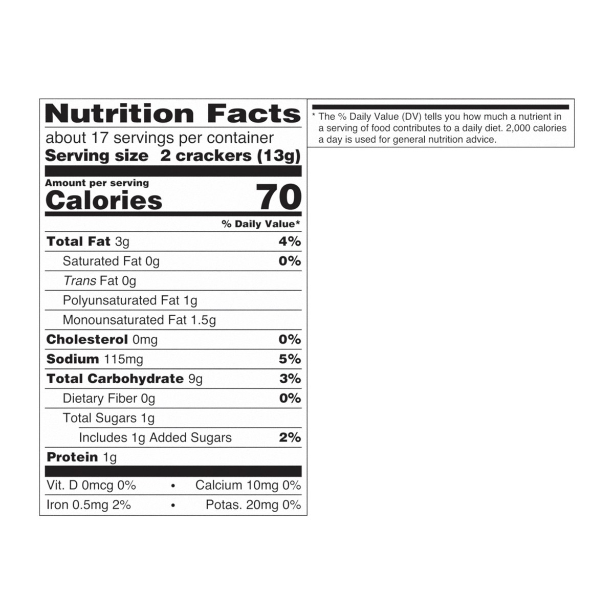 slide 2 of 10, Vinta Original Crackers, 7.9 oz