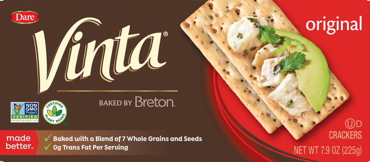 slide 10 of 10, Vinta Original Crackers, 7.9 oz