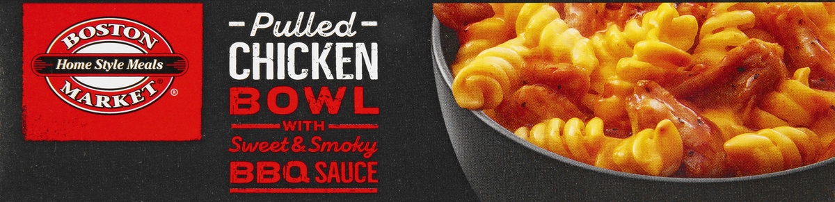 slide 8 of 11, Boston Market Home Style Meals Pulled Chicken Bowl with Sweet & Smoky BBQ Sauce, 12 oz
