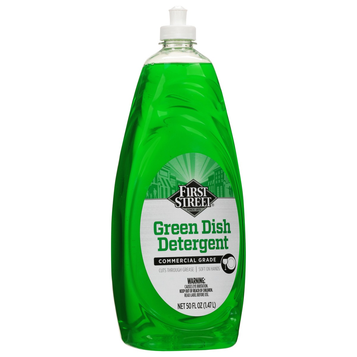 slide 11 of 13, First Street Green Dish Detegent, 50 oz