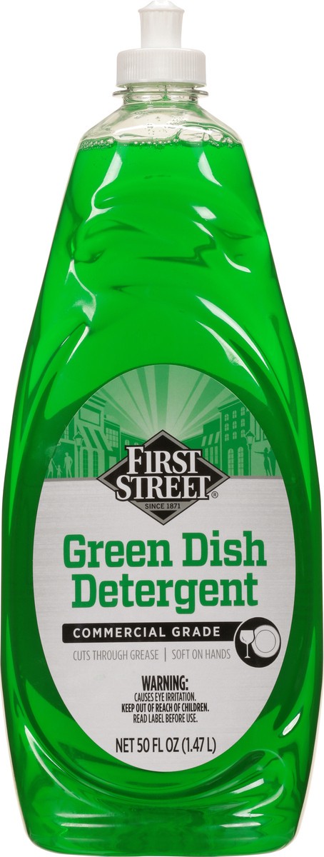 slide 5 of 13, First Street Green Dish Detegent, 50 oz