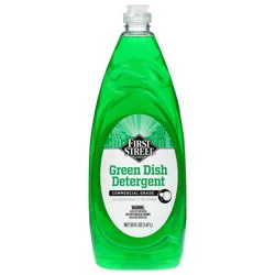 First Street Green Dish Detegent