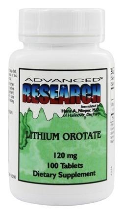 slide 1 of 1, Advanced Research/Dr.Hans Napi Lithium Orotate, 100 ct