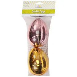 Easter Unlimited Rose Gold & Top Prize Gold Golden Eggs 2 ea