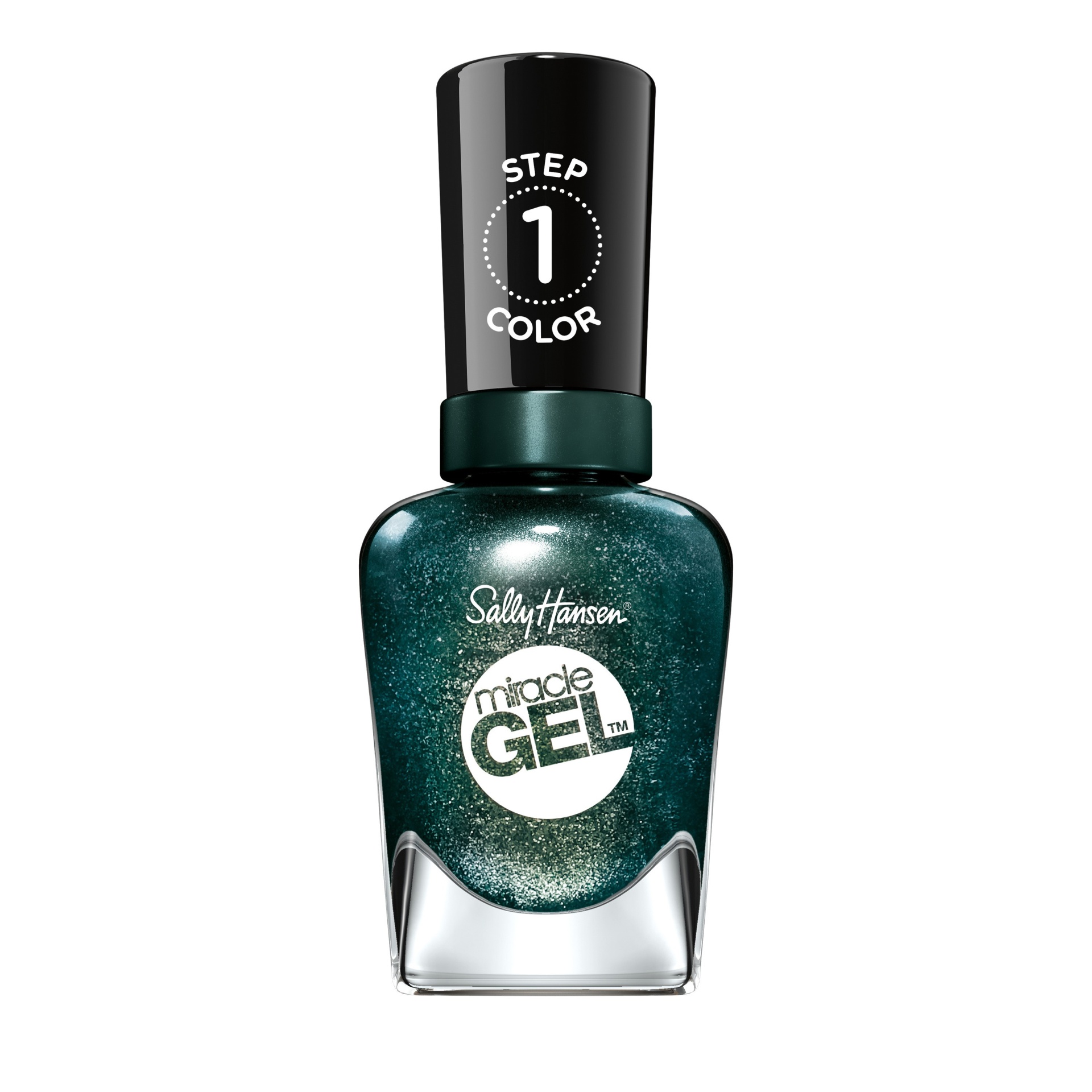 slide 1 of 1, Sally Hansen Miracle Gel Nail Polish Neblue La - Each, 0.5 oz