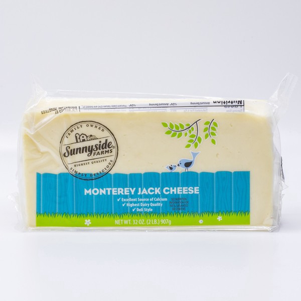 slide 1 of 1, Sunnyside Farms, Monterey Jack Cheese, 32 oz