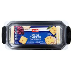 Weis Quality Cracker Cuts Swiss Cheese