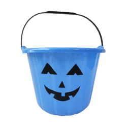 Meijer Corporate Seasonal Meijer Halloween Pumpkin Pail, Blue