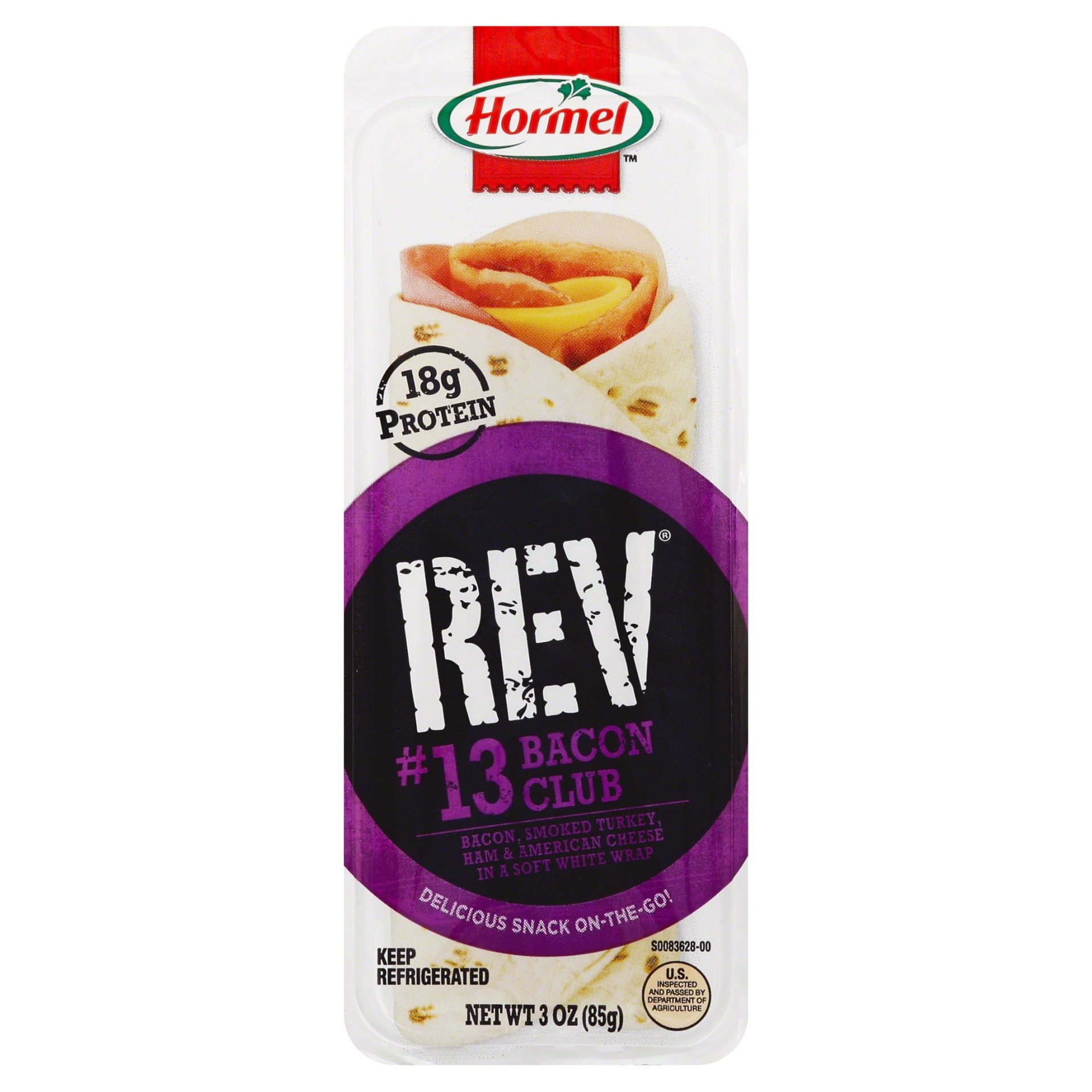 slide 1 of 1, Hormel Rev #13 Bacon Club, 3 oz