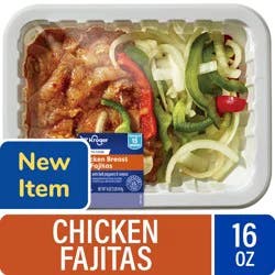 Kroger Chicken Breast Fajitas with Bell Peppers and Onions