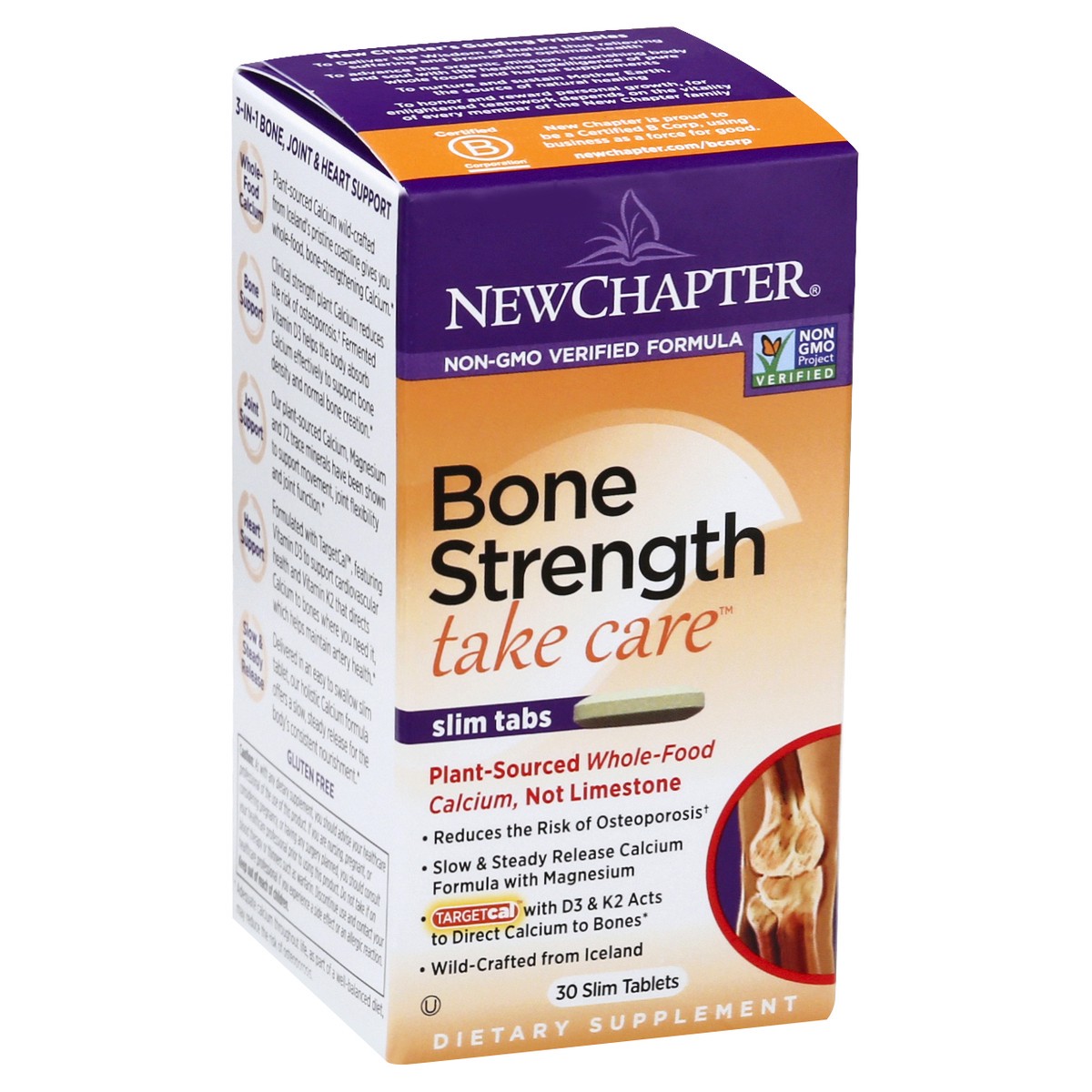 slide 3 of 10, New Chapter Bone Strength Take Care Dietary Supplement, 30 ct