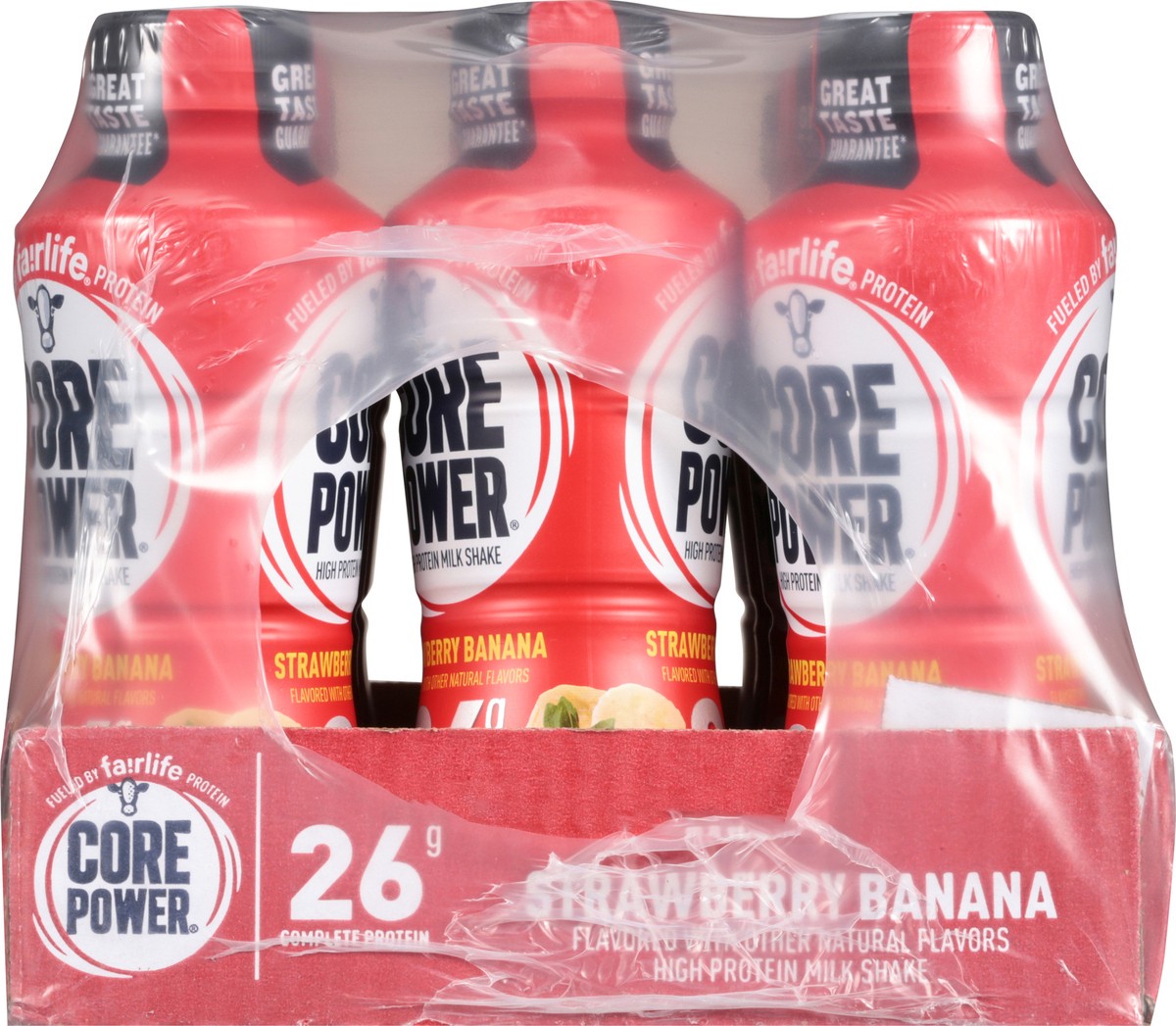 slide 8 of 13, Core Power Strwberry Banana, 12/11.5