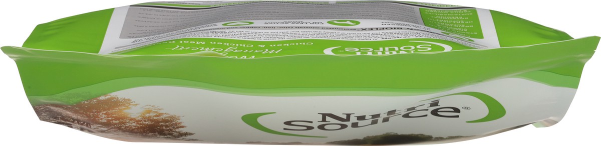 slide 5 of 15, NutriSource with Wholesome Grains Weight Management Chicken & Chicken Meal Recipe Dog Food 12 lb, 12 lb
