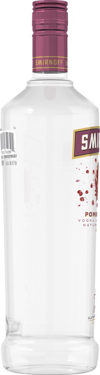 slide 3 of 4, Smirnoff Pomegranate Vodka, 1 l