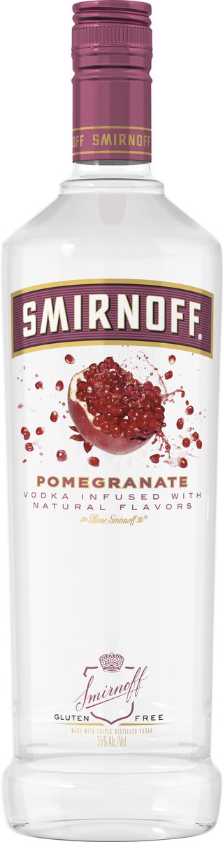 slide 2 of 4, Smirnoff Pomegranate Vodka, 1 l