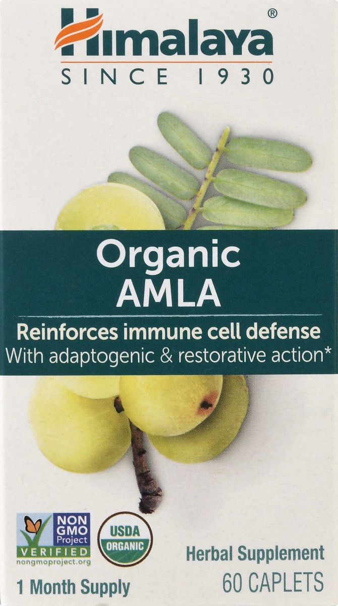 slide 11 of 12, Himalaya Organic Caplets Amla 60 ea, 60 ct