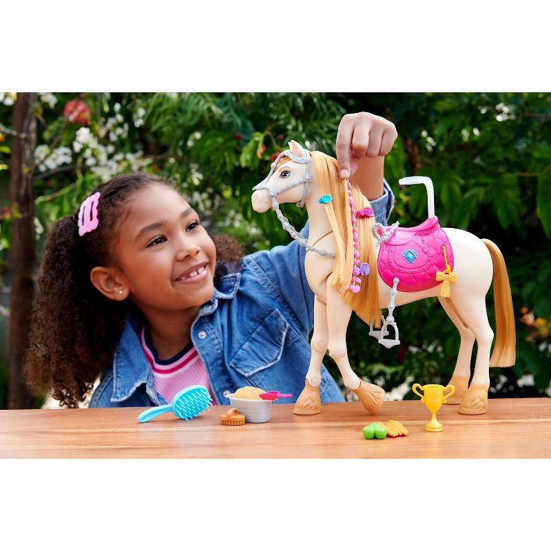 slide 4 of 7, Barbie Content Feature Horse Playset 13pc, 13 ct