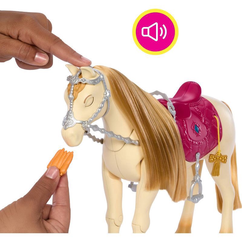 slide 5 of 7, Barbie Content Feature Horse Playset 13pc, 13 ct
