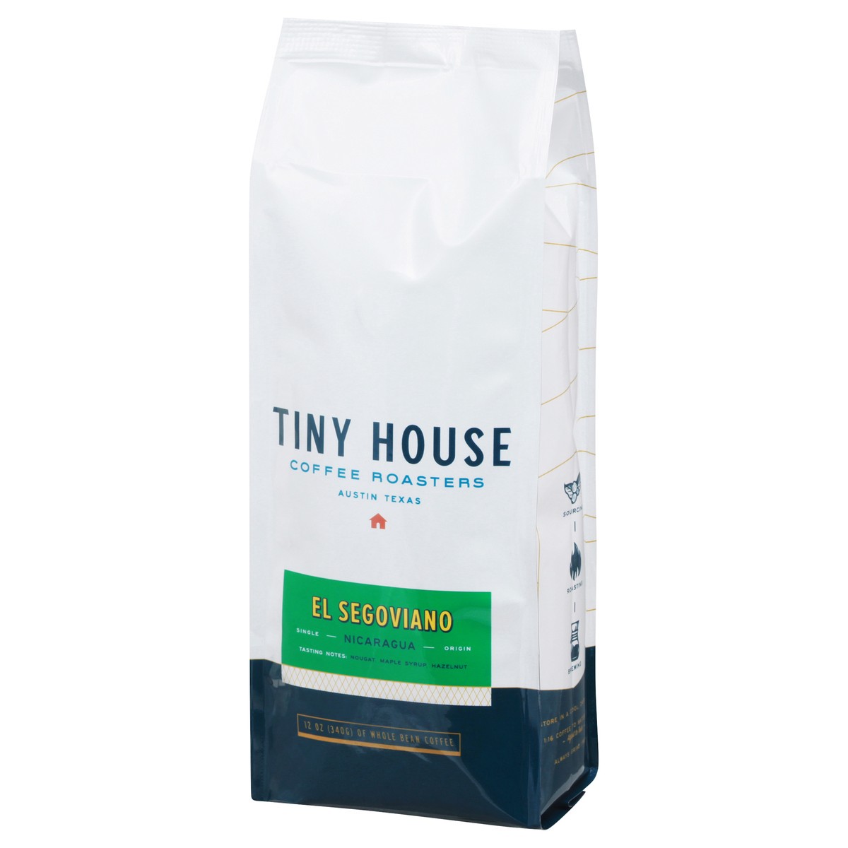 slide 6 of 12, Tiny House Coffee Roasters El Segoviano Whole Bean Coffee - 12 oz, 12 oz