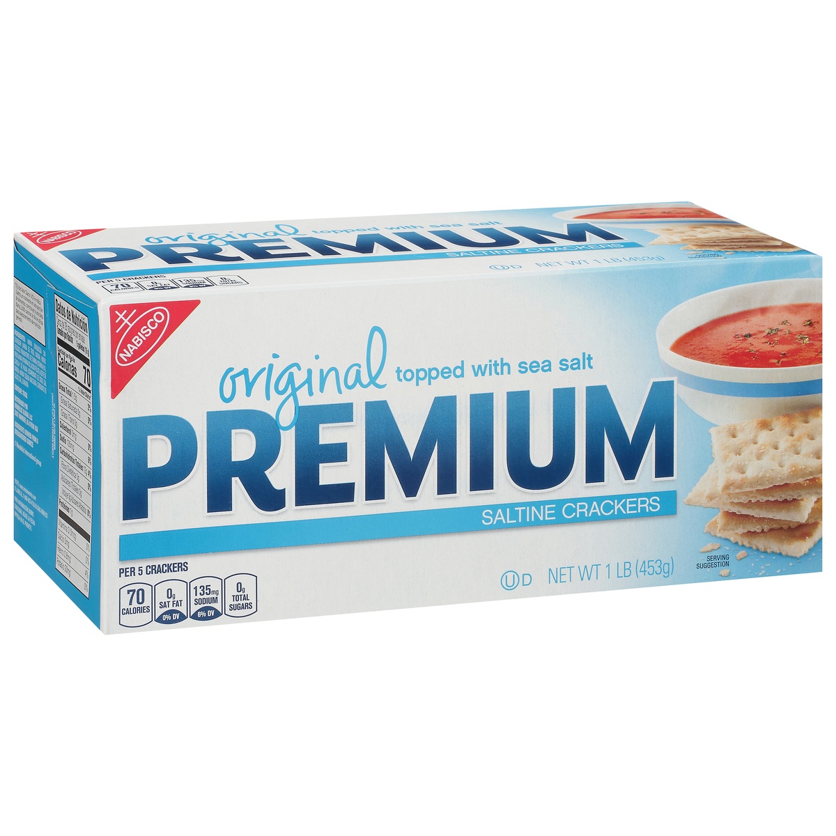 slide 2 of 11, Premium Original Saltine Crackers, 16 oz