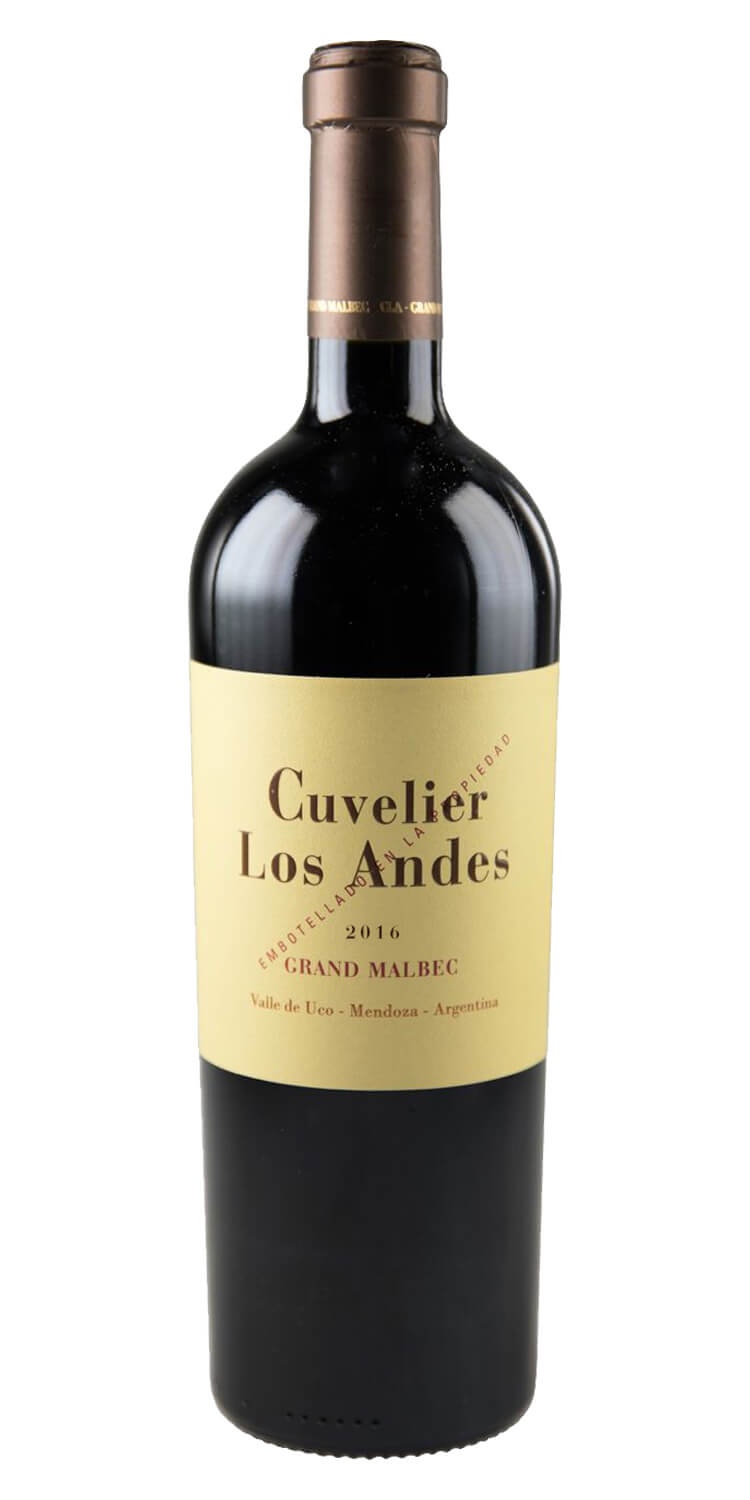 slide 1 of 1, Cuvelier Los Andes Grand Malbec, 750 ml