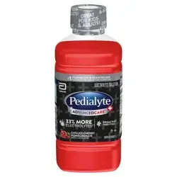 Pedialyte AdvancedCare Plus Electrolyte Solution - Chilled Cherry Pomegranate - 33.8 fl oz