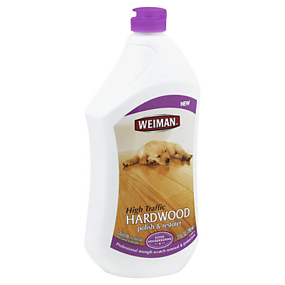 slide 1 of 1, Weiman Polish & Restorer, Hardwood, High Traffic, 27 oz