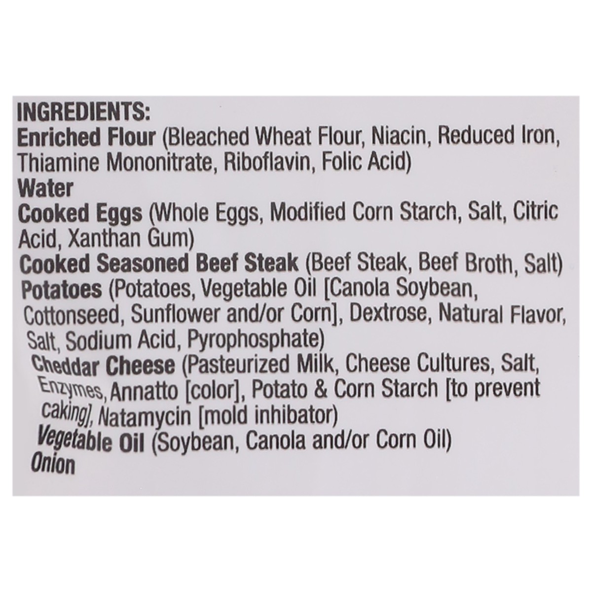 slide 11 of 12, Tina's Cantina 12 Pack Handcrafted Egg, Steak, Potato & Cheddar Cheese Breakfast Burrito 12 ea, 12 ct