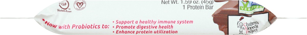 slide 10 of 14, NuGo Free Gluten Free Dark Chocolate Crunch Protein Bar 1.59 oz, 1.59 oz