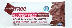 NuGo Free Gluten Free Dark Chocolate Crunch Protein Bar 1.59 oz