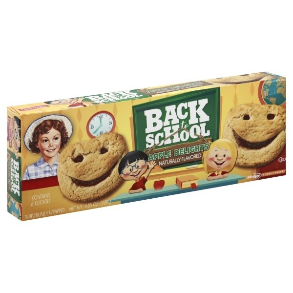 slide 1 of 1, Little Debbie Back To School Apple Delights Cookies, 8 ct; 1.23 oz